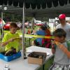 Corn Eating Contest.
Winner to the left.